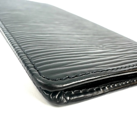 100% authentic vintage LOUIS VUITTON Agenda Posh Epi Leather Black - Picture 10 of 15